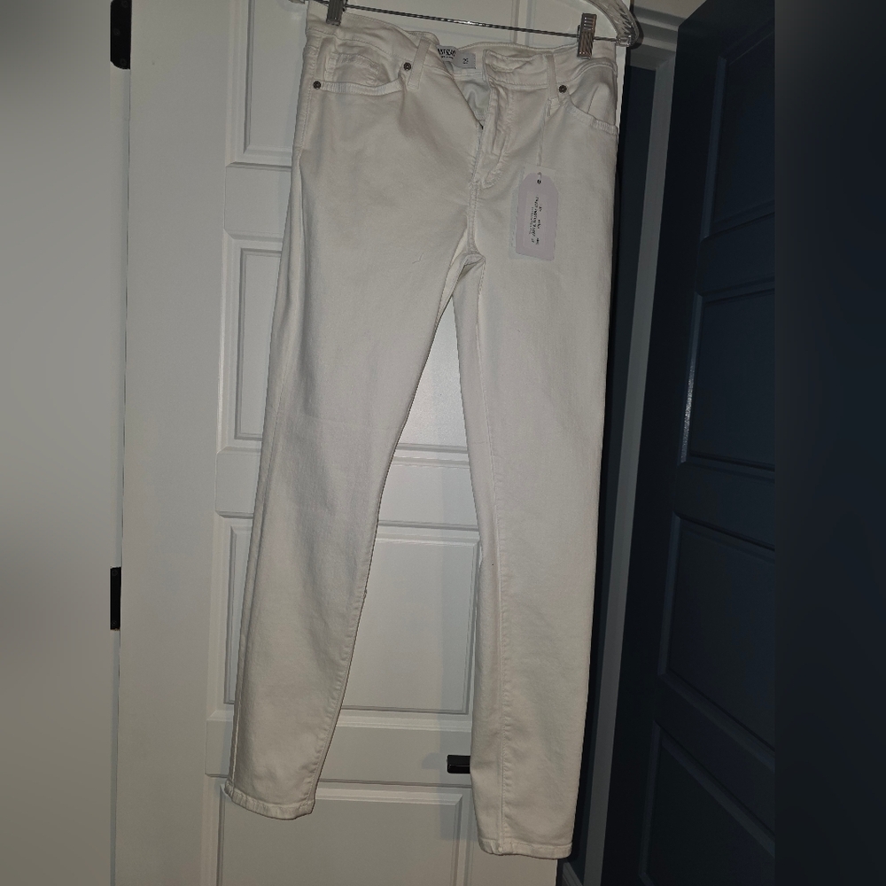 Just Black White Skinny Jeans